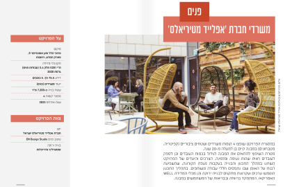 פרוייקטים מעוררי השראה – חוברת בניה ירוקה 2024